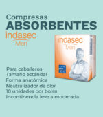 Indasec Men | Pad Absorbente Masculino - Imagen 2
