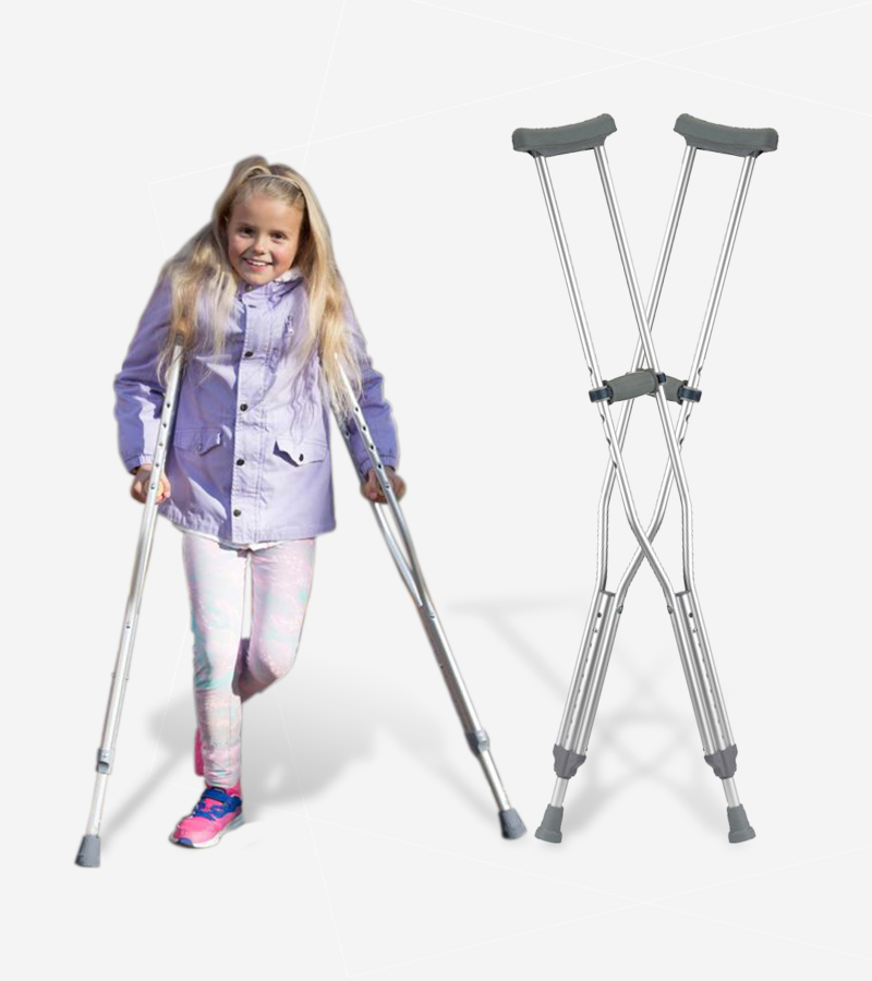 Muletas / Crutches para Niños-Jóvenes