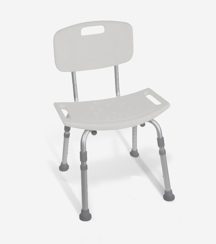 Silla de Aluminio para Ducha Deluxe - Imagen 1
